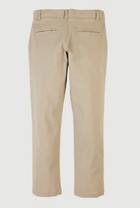 French Toast Boys 8-14 Straight Leg Khaki Pants, Khaki, Size 10