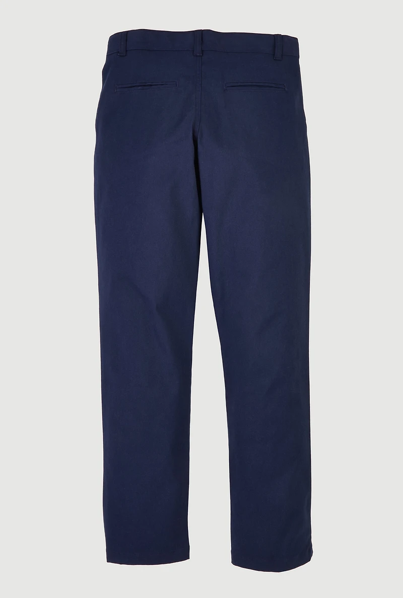 French Toast Boys 8-14 Straight-Leg Dress Pant, Blue, Size 8