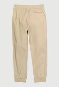 French Toast Boys 8-14 Pull On Joggers, Khaki, Size 12