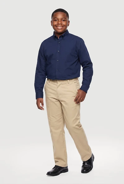 French Toast Boys 8-14 Relaxed Fit Straight Leg Pants