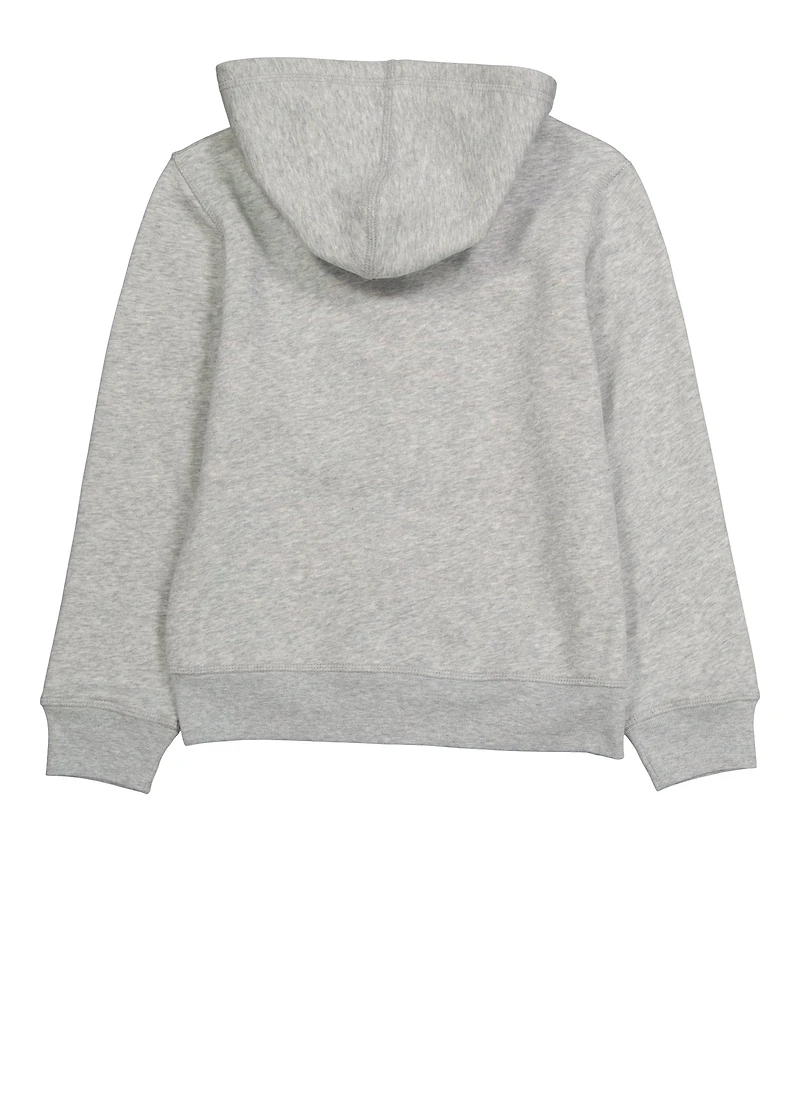 French Toast Boys 8-16 Zip Front Sweatshirt, Grey,