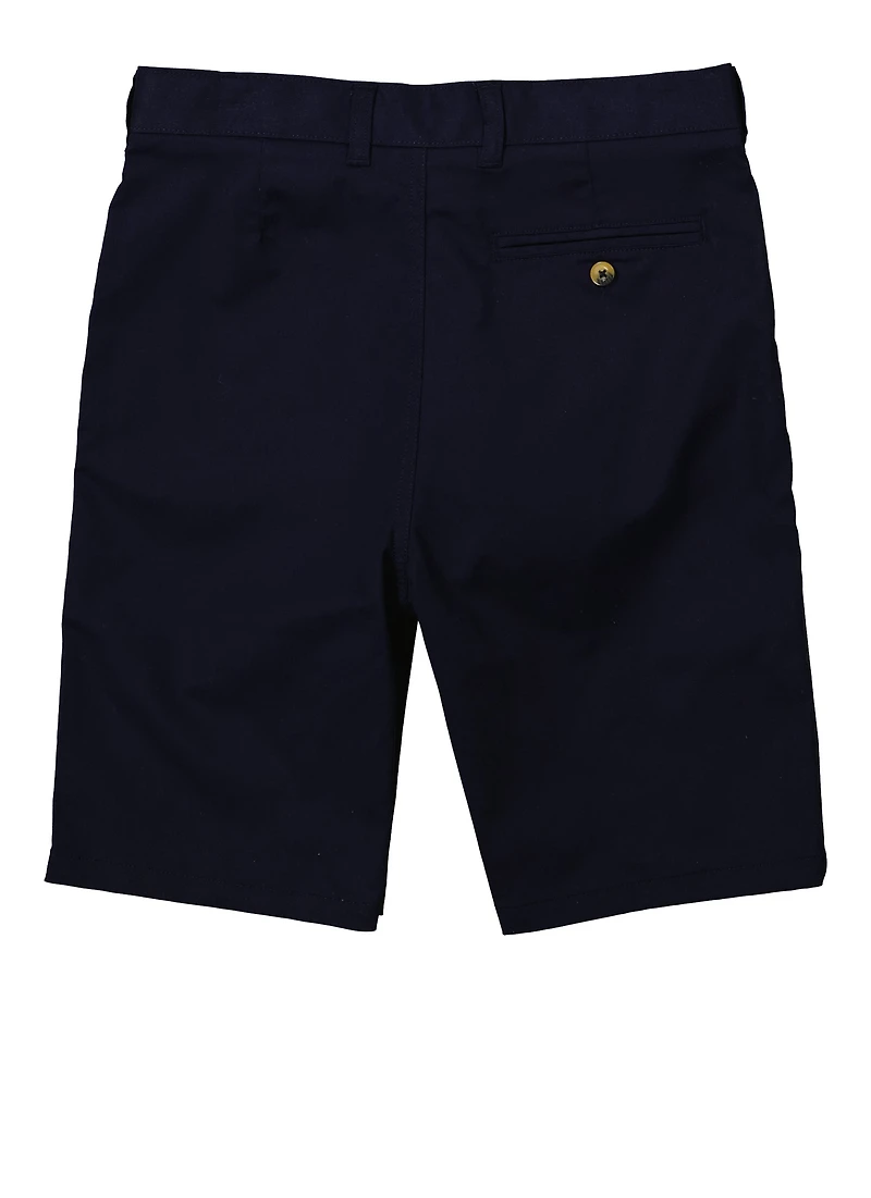 French Toast Boys 16-20 Shorts, Blue,