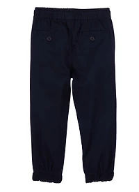 Boys 4-7 Drawstring Twill Joggers