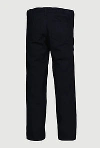 Boys 7-14 Classic Fit Straight Leg Pants, Blue, Size 14