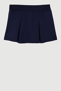 French Toast Girls 2T-4T Pleated Skort for School Uniforms, Blue, Size 3T