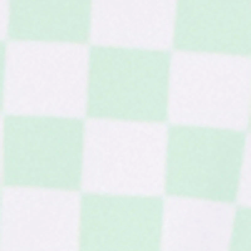 Plus Printed Tankini and Bikini Bottoms Set