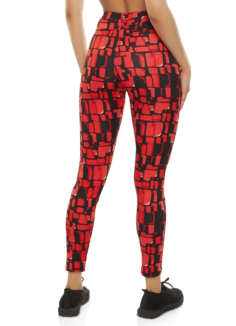Printed Active Leggings