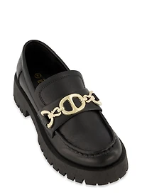 Horsebit Band Loafers
