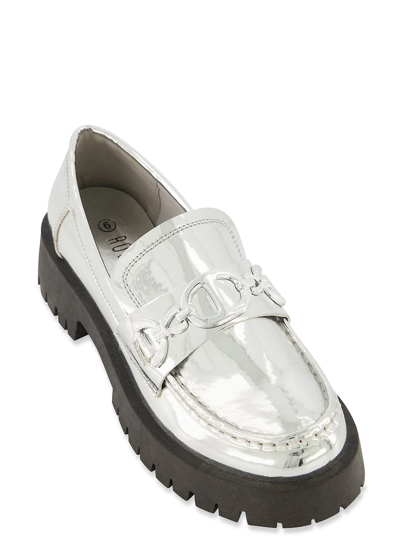 Horsebit Band Loafers