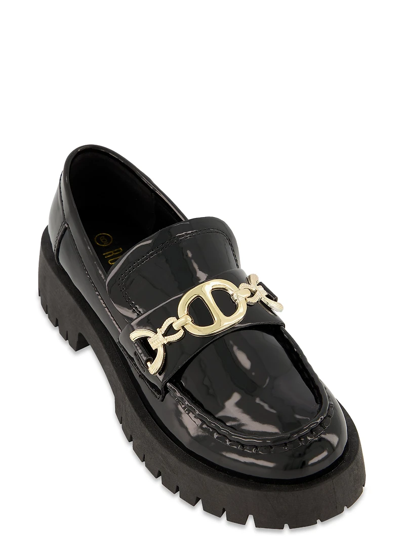 Horsebit Band Loafers