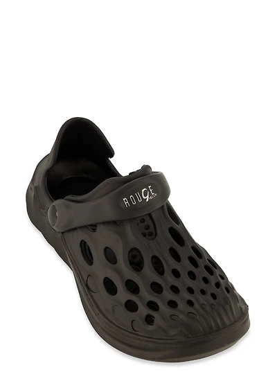 Laser Cut Slingback Clogs