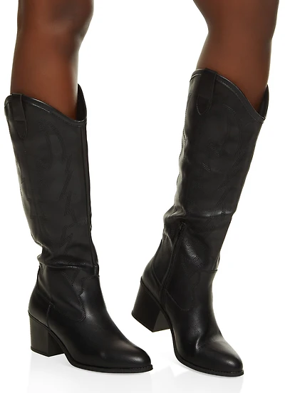 Tall Cowboy Boots
