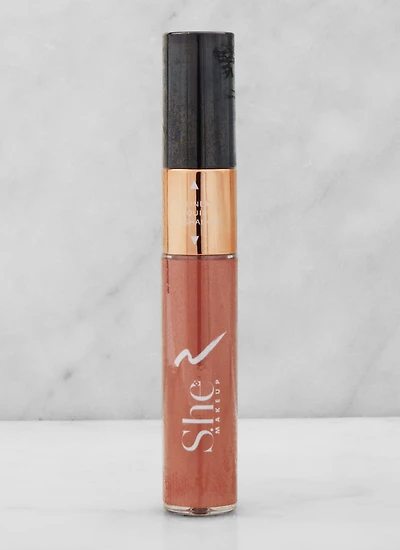 Womens 2 In 1 Liquid Eyeshadow and Eyeliner, Rosegold