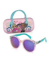 Girls LOL Surprise Glitter Sunglasses and Case Set