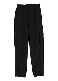 Little Girls Hyperstretch Cargo Joggers,