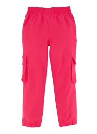 Little Girls Hyperstretch Cargo Joggers