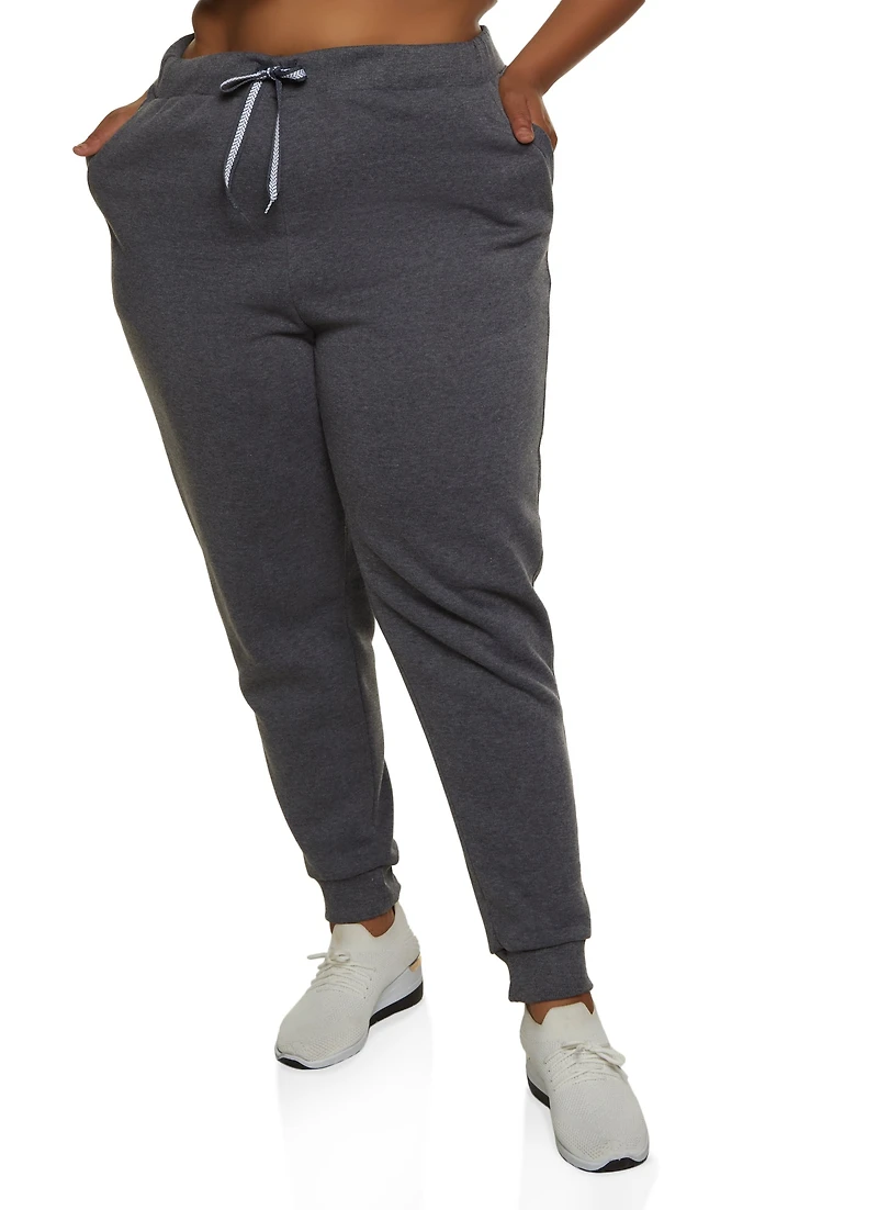 Plus Fleece Joggers