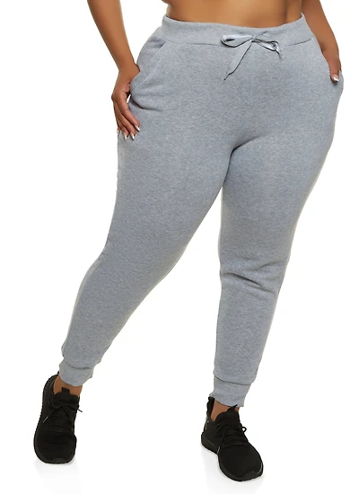 Plus Fleece Joggers