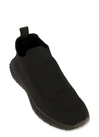 Pull Tab Slip On Sneakers