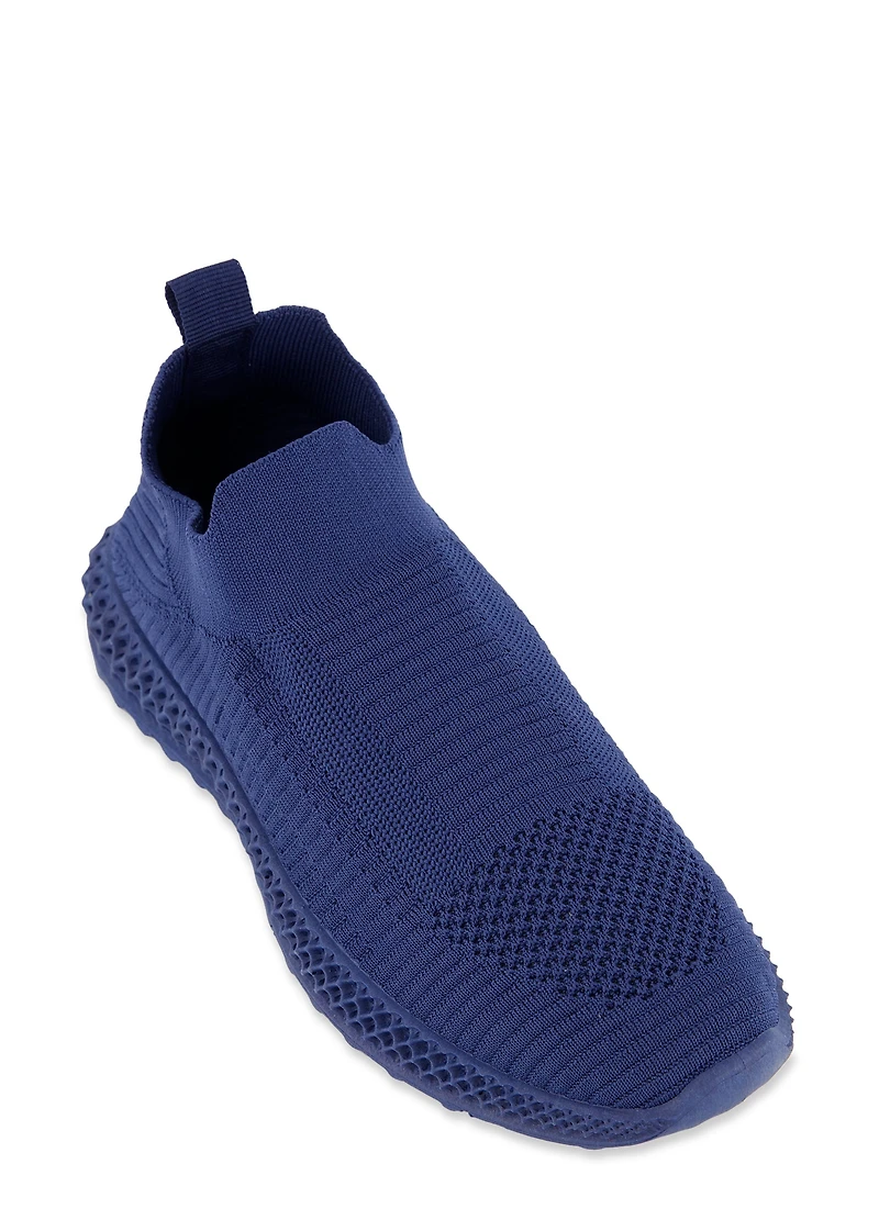 Pull Tab Slip On Sneakers