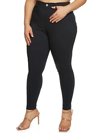 Plus Hyperstretch Pull On Skinny Pants