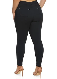 Plus Hyperstretch Pull On Skinny Pants