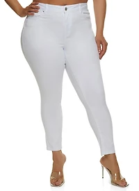 Plus WAX High Waist Push Up Skinny Jeans