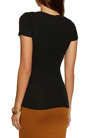 Basic V Neck Tee