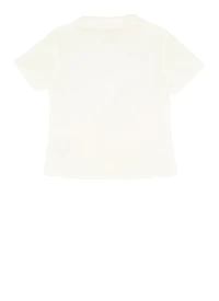 French Toast Girls 4-6x Peter Pan Collar Button Front Shirt, White, Size 5