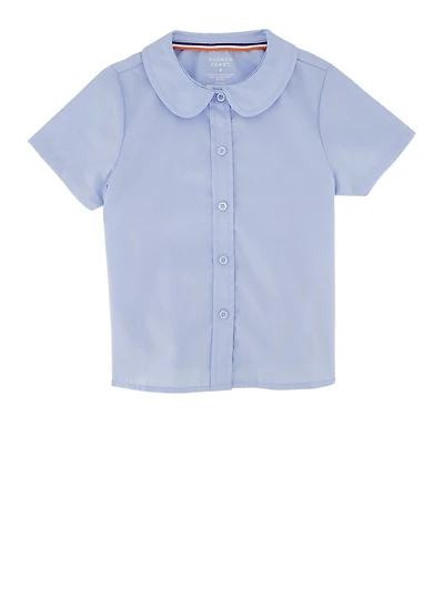 French Toast Girls 4-6x Peter Pan Collar Shirt