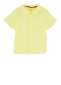 French Toast Girls 4-6x Peter Pan Collar Button Down Shirt