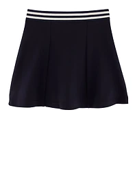 French Toast Girls 4-6x Stretch Waistband Skort, Blue,