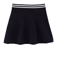 French Toast Girls 4-6x Stretch Waistband Skort, Blue,