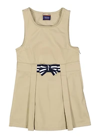 French Toast Girls 4-6x Bow Front Jumper