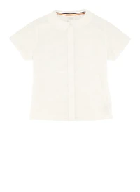 French Toast Girls 7-14 Solid Peter Pan Collar Shirt