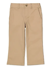 French Toast Girls 7-14 Straight Leg Twill Khaki Pants, Khaki, Size 8