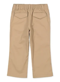 French Toast Girls 7-14 Straight Leg Twill Khaki Pants, Khaki, Size 8