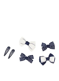 French Toast Girls 3 Pack Assorted Headbands and Bow Clips