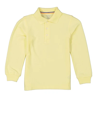 French Toast Boys 4-7 Long Sleeve Polo