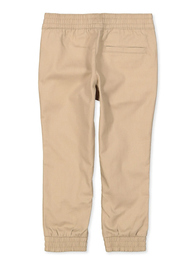 French Toast Boys 4-7 Khaki Joggers, Khaki, Size 4