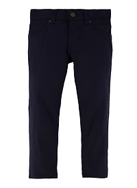 French Toast Boys 4-7 Slim Fit Stretch Twill Pants, Blue,
