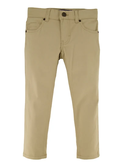 French Toast Boys 4-7 Slim Leg Chino Pants, Khaki, Size 6