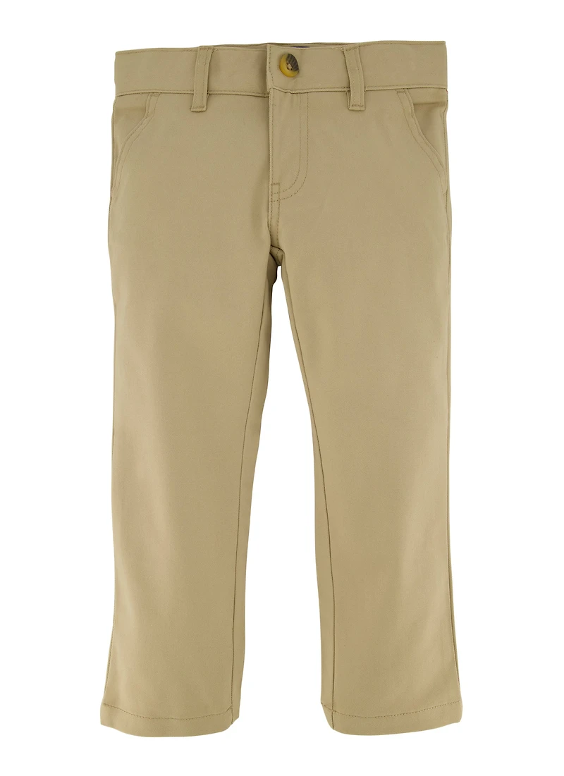 French Toast Boys 4-7 Straight Fit Chino Pants, Khaki, Size 6
