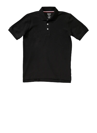 French Toast Boys 8-16 Short Sleeve Pique Polo