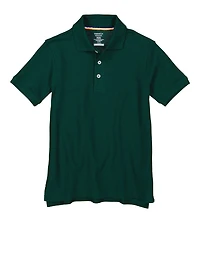 French Toast Boys 8-16 Solid Polo, Green, Size 10-12