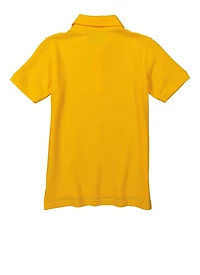 French Toast Boys 8-16 Solid Pique Polo Shirt, Yellow, Size 10-12