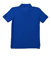 French Toast Boys 8-16 Short Sleeve Polo Shirt, Blue, Size 8