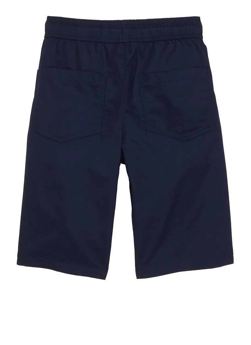 French Toast Boys 8-14 Zip Pocket Shorts