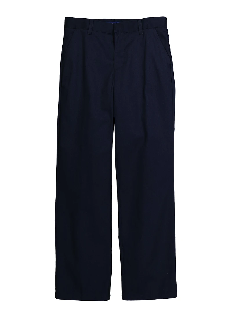 French Toast Boys 8-16 Relaxed Fit Chino Pants, Blue, Size 14