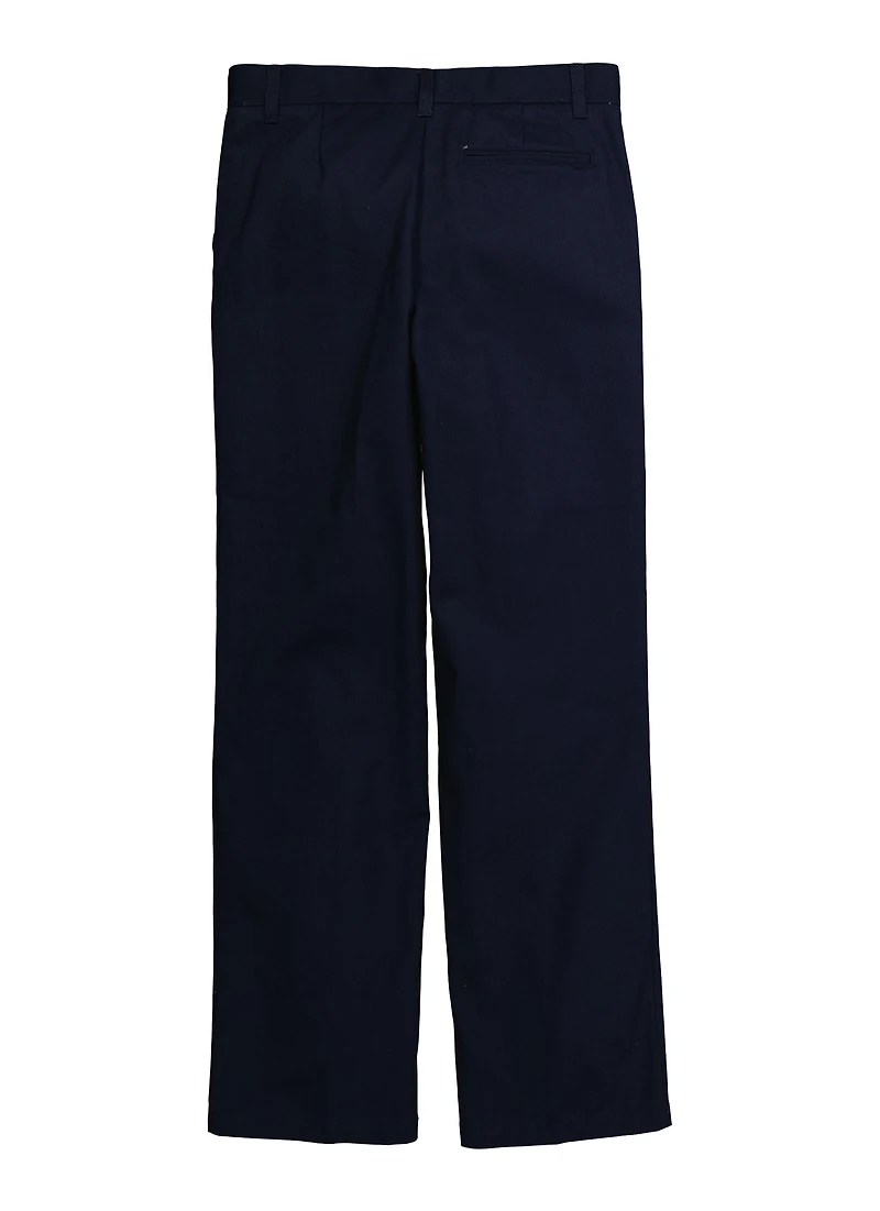 French Toast Boys 8-16 Relaxed Fit Chino Pants, Blue,